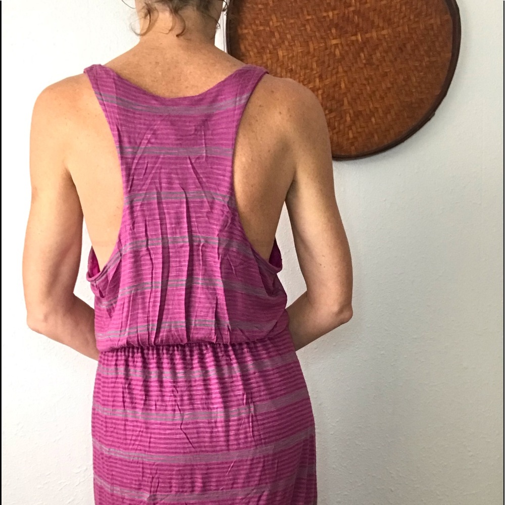 🧞♀️Magenta sleeveless maxi dress - Picture 5 of 6